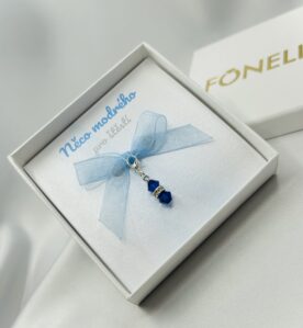 MINI PŘÍVĚSEK NĚCO MODRÉHO – CAPRI BLUE