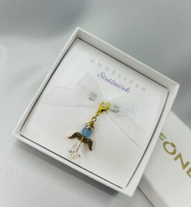 ANDĚLÍČEK STRÁŽNÍČEK – akvamarín